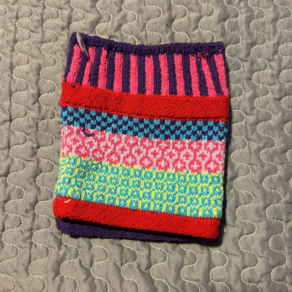 Colorful Patterned Boot Cuff - Multicolor